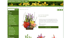Desktop Screenshot of emporiafloral.net